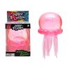 NeeDoh Trending Jellyfish & Cube Squish Toy, Soft Jelly Squeeze Stress Relief Fidget Toy, Sensory NeeDoh for Kids & Adults