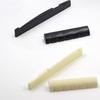 2 Set Ivory Buffalo Bone Bridge Saddle&Slotted Nut For 6 String Acoustic Guitar