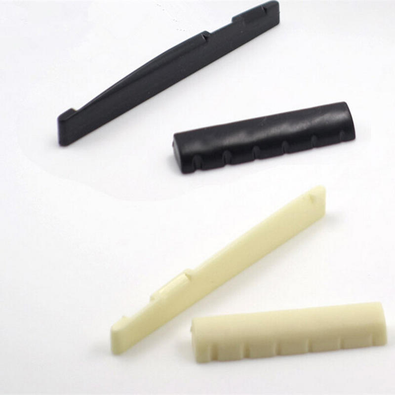 2 Set Ivory Buffalo Bone Bridge Saddle&Slotted Nut For 6 String Acoustic Guitar