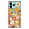 Shockproof TPU Phone Case For UMIDIGI G5/G5A Dirt-resistant Cartoon Card Slot Cute Graffiti Full Wrap Anti-dust Durable