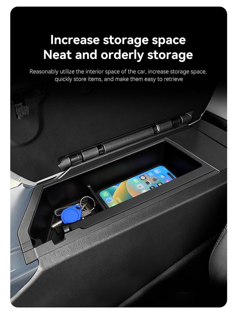 Center Console Armrest Storage Box for 2024-2025 Traverse Equinox EV