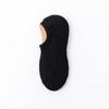 Breathable Organic Bamboo Cotton Socks Manufacturers Compression Sports Terry Socks  Solid Pure Black Seamless Socks