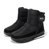 Nieuwe Heren Winterlaarzen Warme Pluche Sneeuwlaarzen Hoge Kwaliteit Waterdicht Hoge Schacht Heren Enkellaarsjes Outdoor Heren Wandelschoenen Sneaker