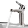 Stainless Steel Hourglass Bathroom Basin Faucet