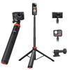 Aluminum Extend Selfie Stick Tripod Mini Portable Vlog Tripod for Gopro Hero 13 12 11 Osmo Action Insta 360 X4 X3 Action Camera