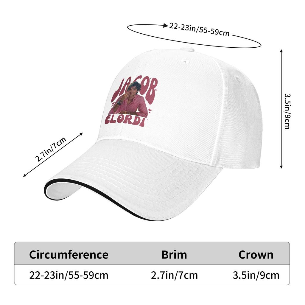 RoUnisextic Jacob Elordi Baseball Cap  FeUnisex Unisex Print Hip Hop Hats Summer Yk Funny Outdoor Sports Sun Visor Baseball Caps