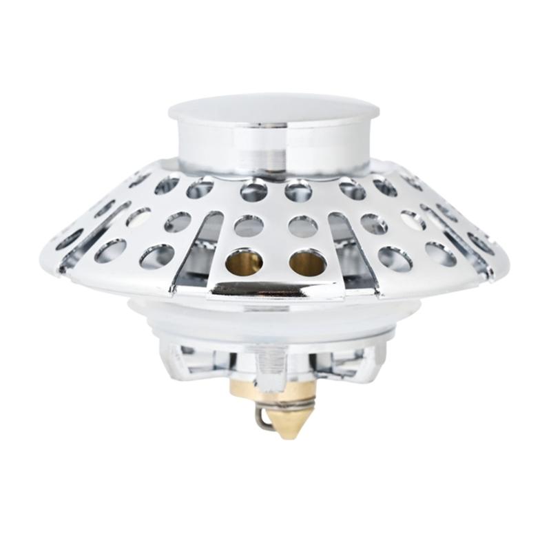 Durable Tub Drain Cover Convenient Bathroom Sink Drain Stopper Alloy Brass Sink Plug No More Hassle with Plumbers 1