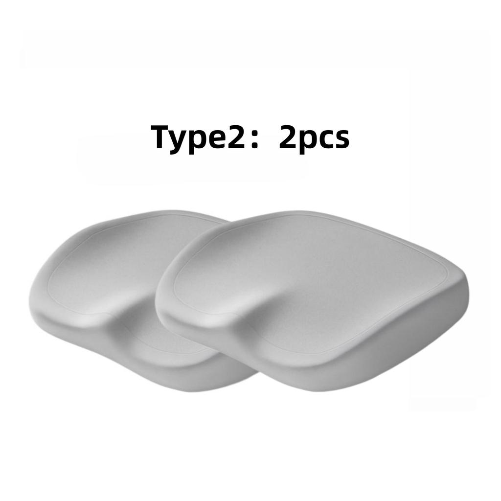 Memory Foam Seat Cushion - Ergonomic Long Sitting Support Portable Chair Mat for Office, Car, and Home Use