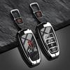 Styling Mouldings For FAW Hongqi H5 E-HS9 H9 HS9 HS5 HS7 Zinc Alloy TPU Stone Pattern New Fashion Car Key Case Cover Protector K