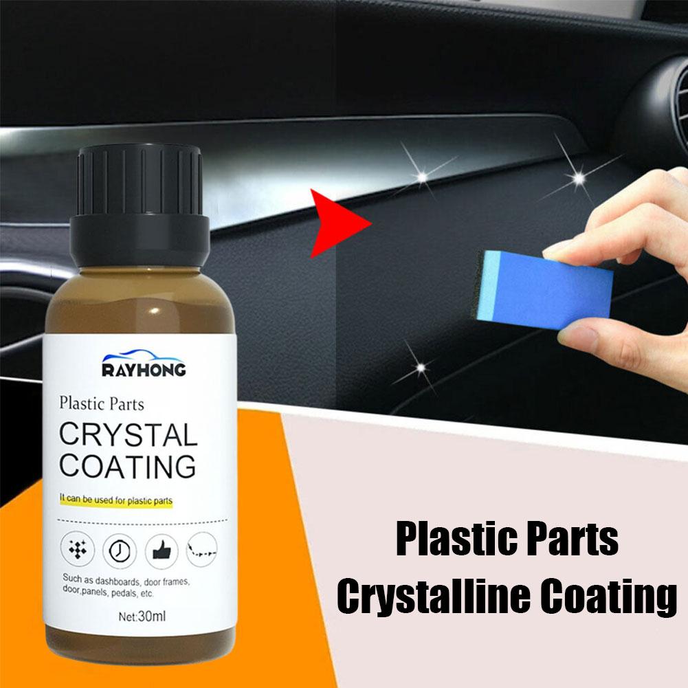Car Plastic Restorer Coating Agent Back To Black Gloss Car Cleaning Products Autos Polish Repair Coating Refresh Restoration