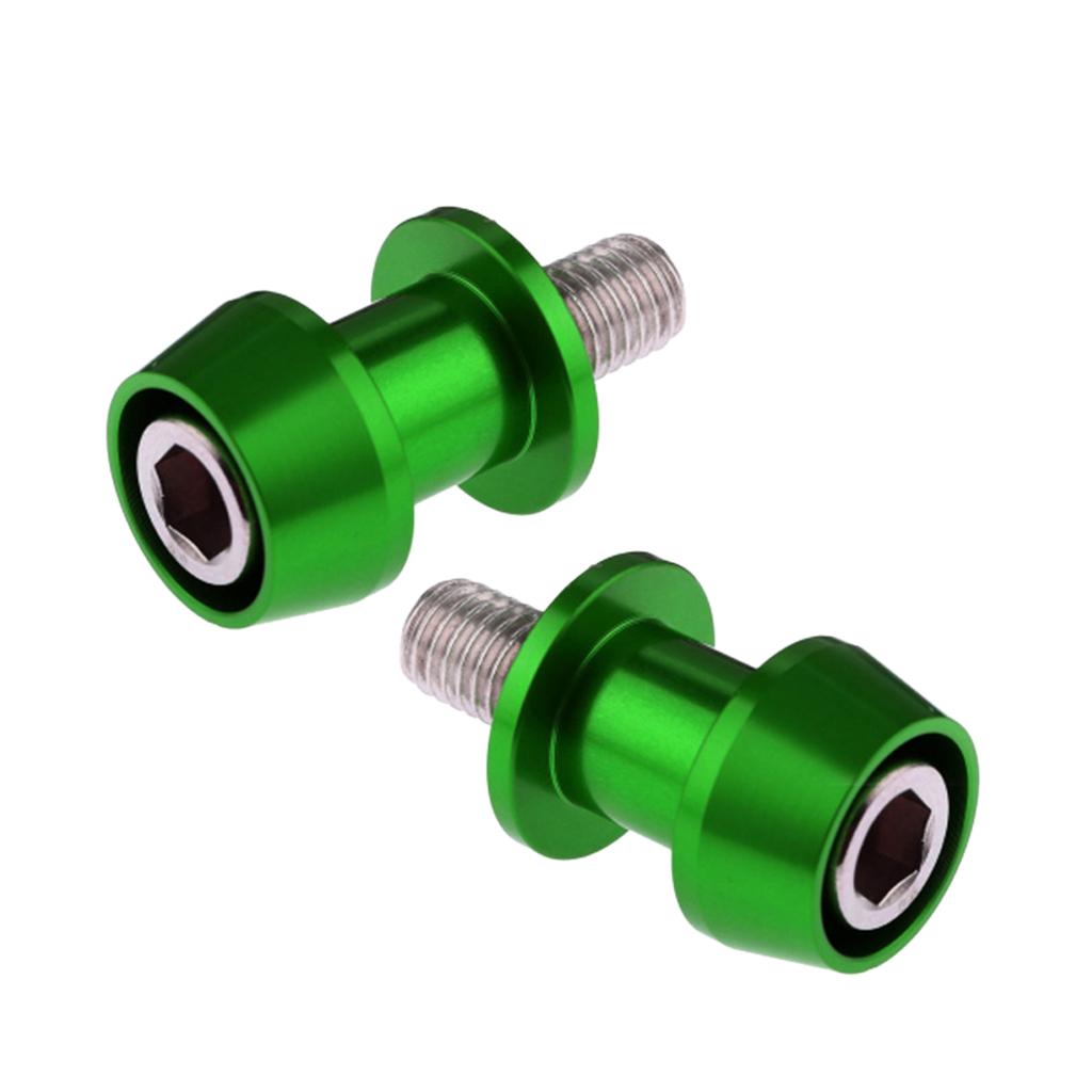 Universelle Legierung Schwingenarm Slider Spulen Ständer Schraube für Motorrad Koffer 3 Rad Sportroller