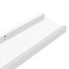 Wall Shelves 4 pcs High Gloss White 100 x 9 x 3 cm