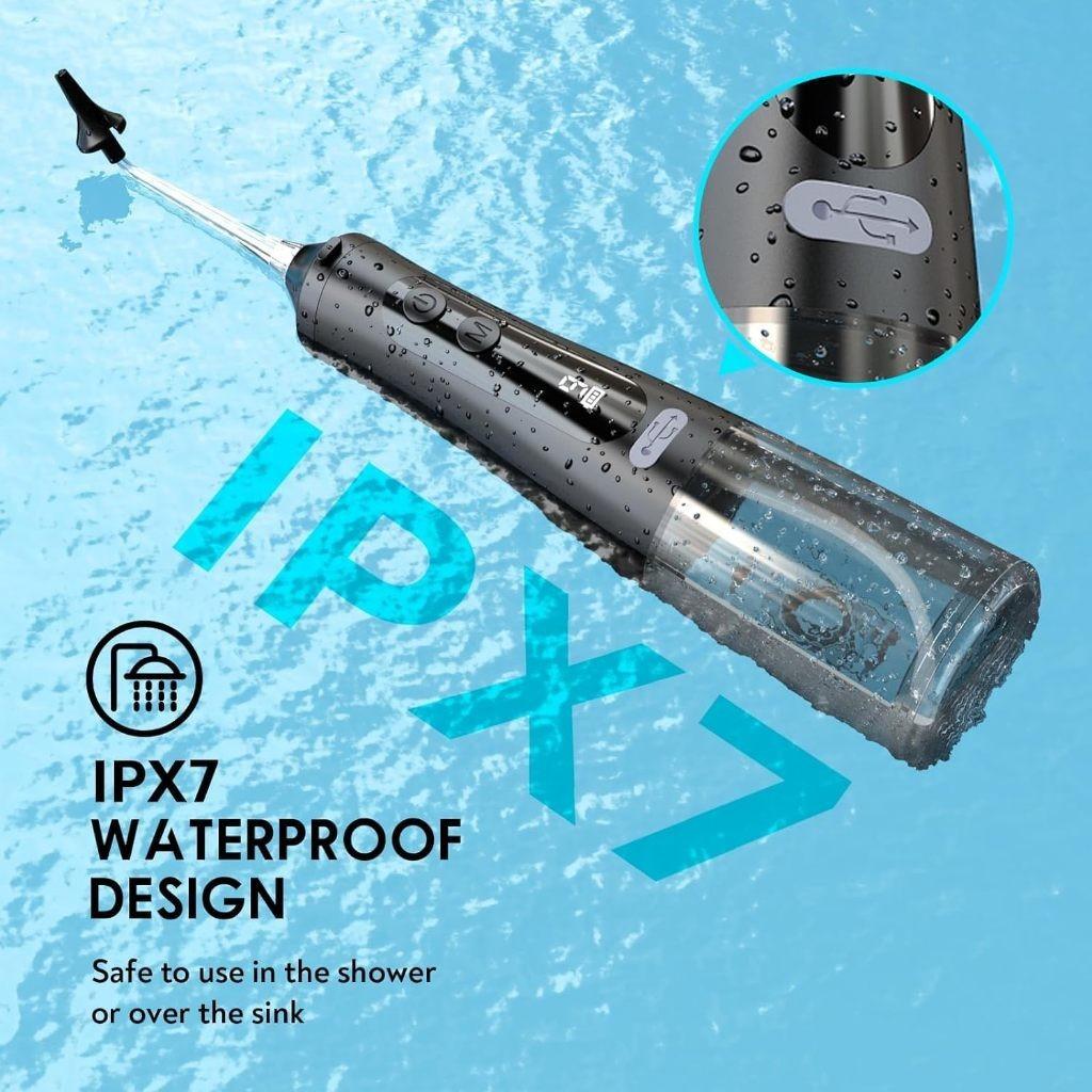IPX7 Waterproof Ear Wax Removal Tool 9 Pressure Settings Water Powered Ear Cleaner Safe and Effective Ear Cleaning Kit