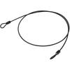 Anti-theft Cable - AIMOONSA - Looped - Double-ended Loops - 100 Cm - Ø 2 Mm