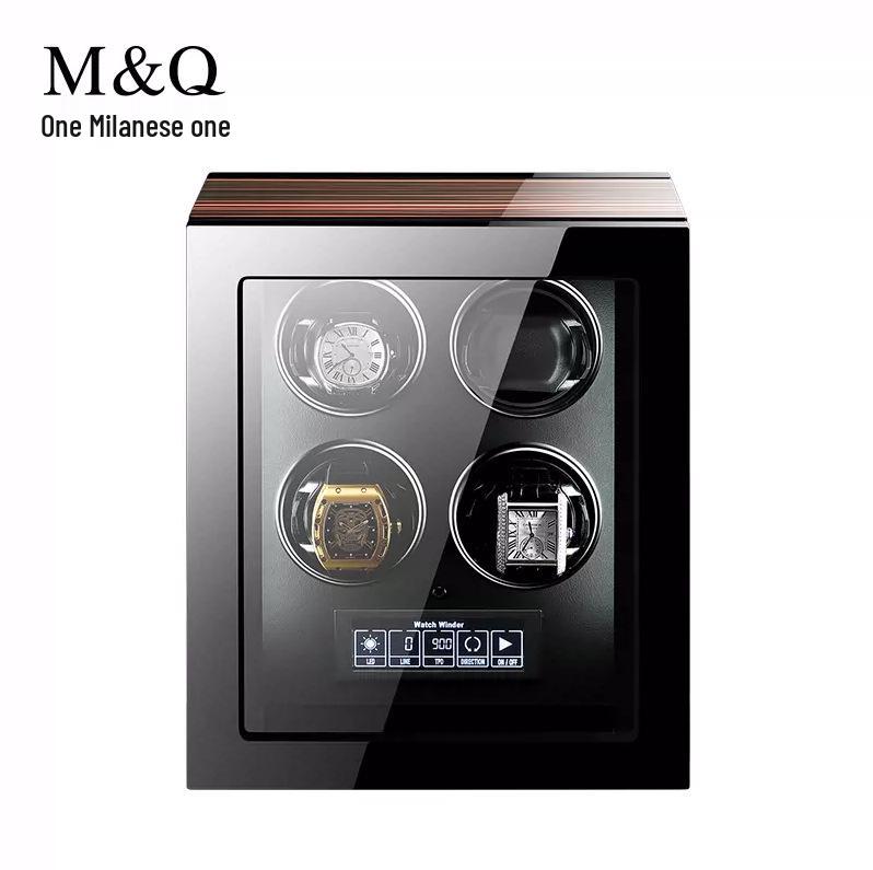 In-Stock Milanese Automatic Watch Winder and Storage Box