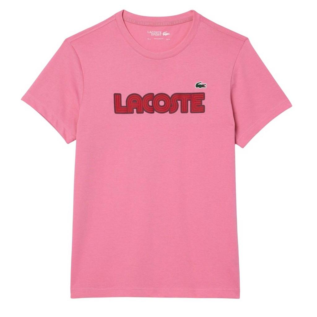 Lacoste Men's Logo Cotton Ultra Dry Sports T-Shirt
