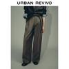 UR Women's Urban Series Pleated Waist Belt Trousers