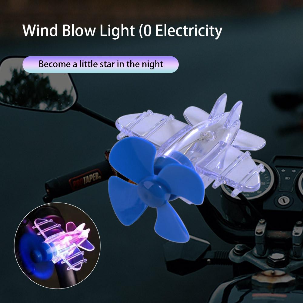 Light Warning Effect Small Airplane Car Decorations Dashboard