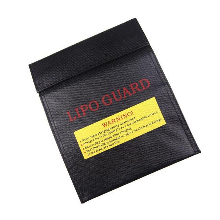 Large Flame-Retardant Fireproof Bag for Lithium Battery Charging Protection, 230x300mm