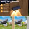 9 Pack Solar Fence Lights Outdoor, LED Dusk to Dawn Solar Lights Outdoor Waterproof Deck Lights for Outside Step Wall Porch Patio Garden Decor