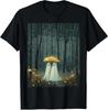 Floral Ghost Holds Umbrella Couple Spooky Halloween TShirt
