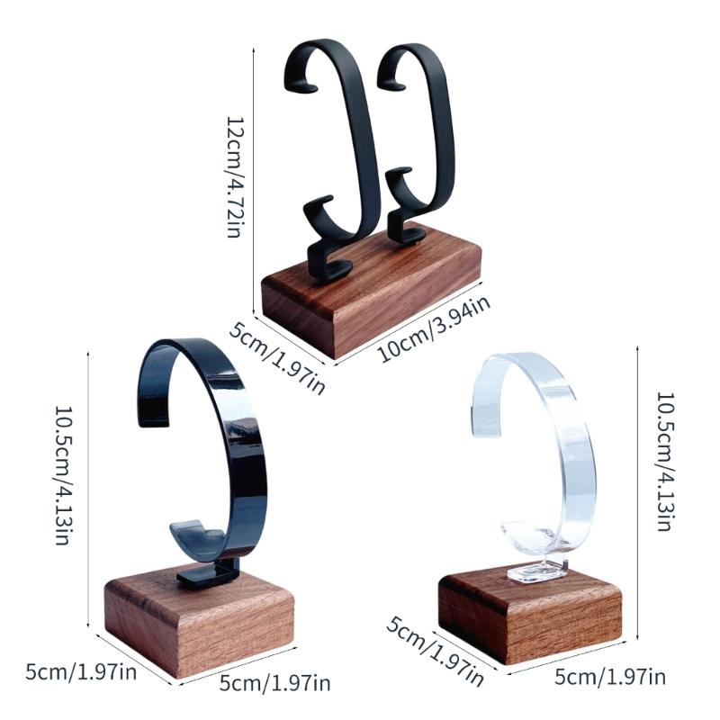 Portable Acrylic Watch Holder Fashion Watch Display Stand Suitable for Easy Storage and Travel with Enhanced Visibility