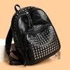 Large Capacity Travel Backpack Women Rivet Punk Backpack