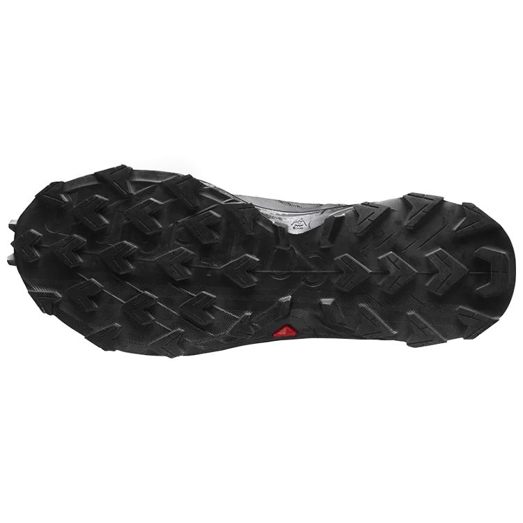 Salomon Supercross 4 Leather Comfortable Low Top Outdoor Functional Shoes Men Shoes Black 417362