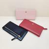 Soft Cowhide Leather Modern Design Women's Long Wallet