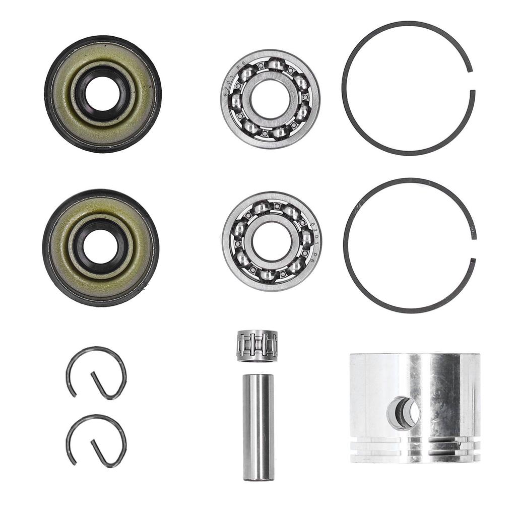 41,1 mm Kolbensatz Kurbelwellenlager Passend für Poulan 220 221 260 1950 2150 2250 2450 2550
