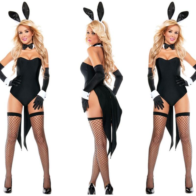 Sexy Bunny Costume, Halloween Costume, Cosplay One-piece Bunny Costume Uniform Halloween Costume