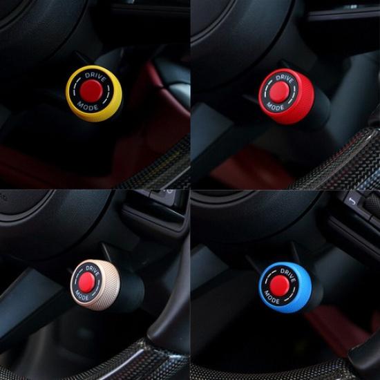 1x Colorful ABS Car Steering Wheel SC Knob Upgrade Change For Porsche 718 Macan