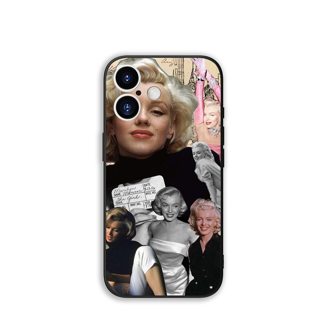 Funda Coque Cover for Samsung Galaxy S25 S23 S22 S24 FE Ultra S10 Plus A05 A06 A15 A16 A26 A35 S10E Case M-Marilyns M-Monroes
