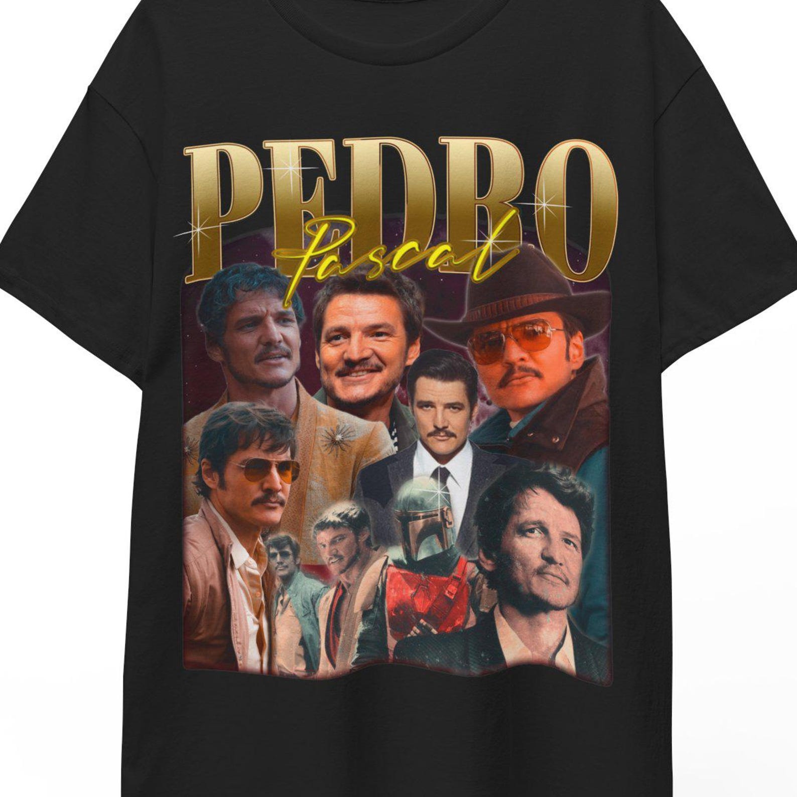 Pedro Pascal, Daddy Pedro Pascal Shirt, Pedro Pascal Tshirt, Pedro Pascal Movie Gift, Vintage Pedro Pascal Shirt, Pedro Pascal Fan Tees S