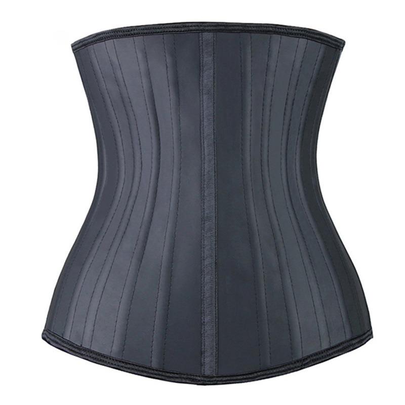 Stahlkorsett Latex Taillentrainer Bauchkontrolle Schlankmachender Formgeber Korsett