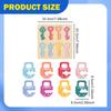 Wooden Lock and Key Puzzle Matching Toy Compact Early Learning Portable Color Recognition