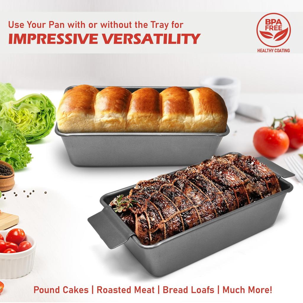 Cake Mold Healthy Coating Rectangular Toast Box Non-stick Pound Cake Mold Bread Baking Pan Baking Tools