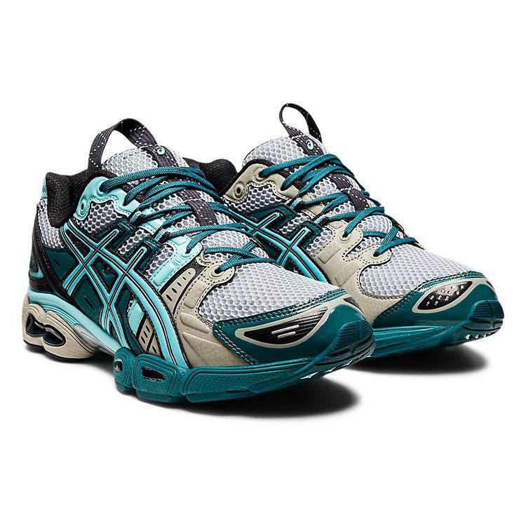 Kiko Kostadinov x ASICS UB3-S Gel Nimbus 9 Piedmont Grey Aruba Blue Sneakers Unisex 1201A442-020