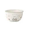 Cow Print Ceramic Bowl Gift Box