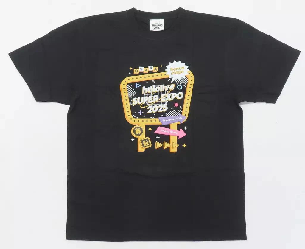 Logo T-shirt Osaka Black XL hololive SUPER EXPO 2025 Bonus Osaka Limited (2025) XL