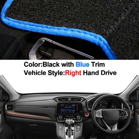 Car Dashboard Cover For Honda CRV 2017 2018 2019 Dash Mat Pad Dash Board Cover Carpet Auto Sun Shade DashMat Car Styling