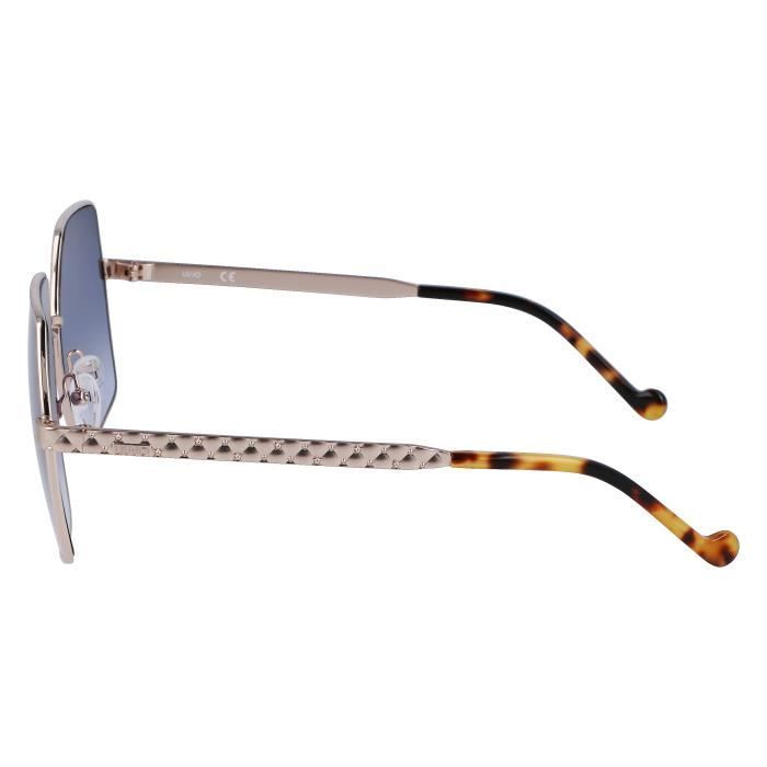 Lunettes de Soleil - LIU JO - LJ152S - Aviator - Métal Doré - Verres Gris