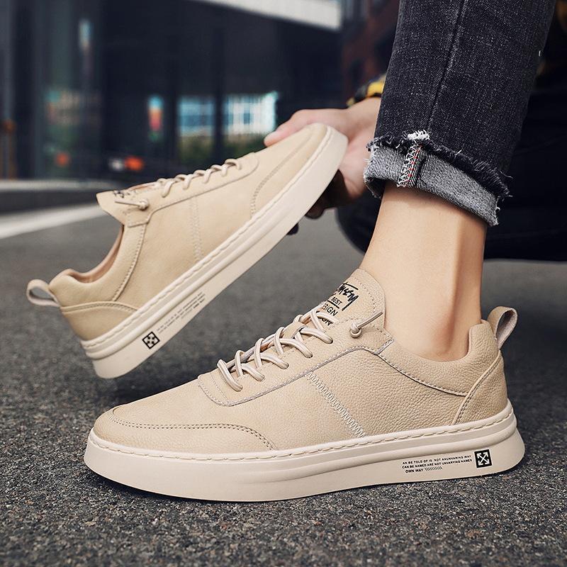 New Men's Shoes Student Running Casual Sneakers Fashion Casual Shoes Men's White Shoes Trendy Shoes Tenis Masculino
