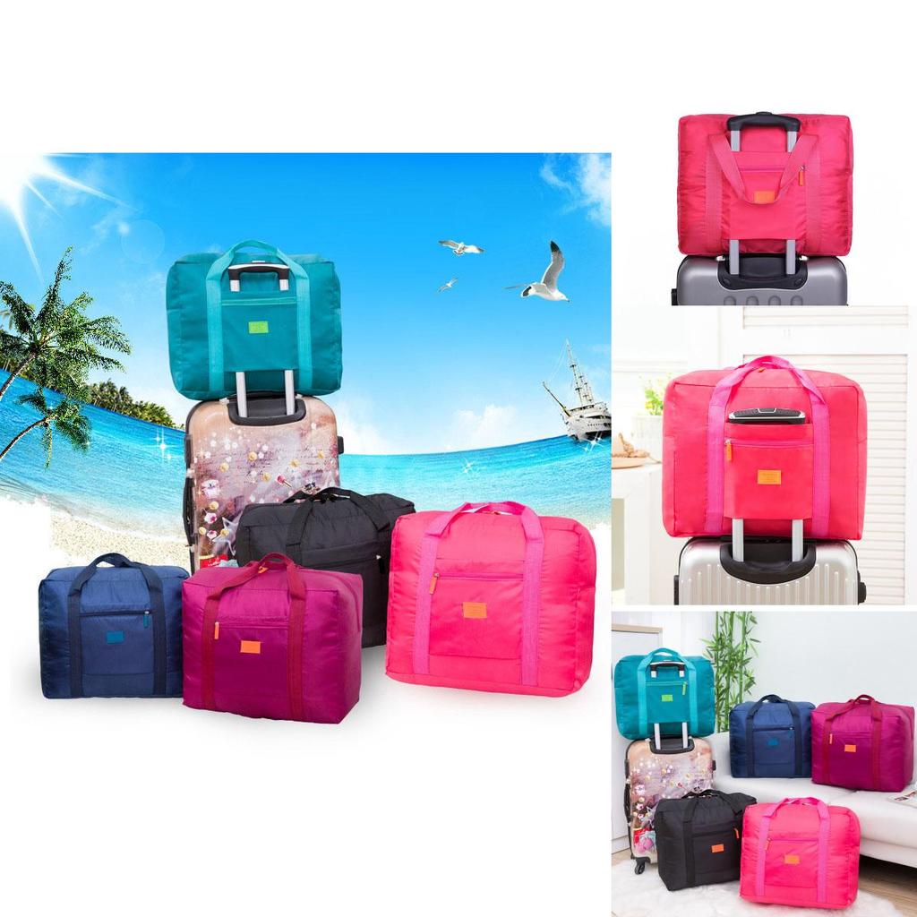 Stilvolle Große Faltbare Reiseaufbewahrung Gepäck Handgepäck Organizer Hand-Schultertaschen Perfekt Für Jede Reise