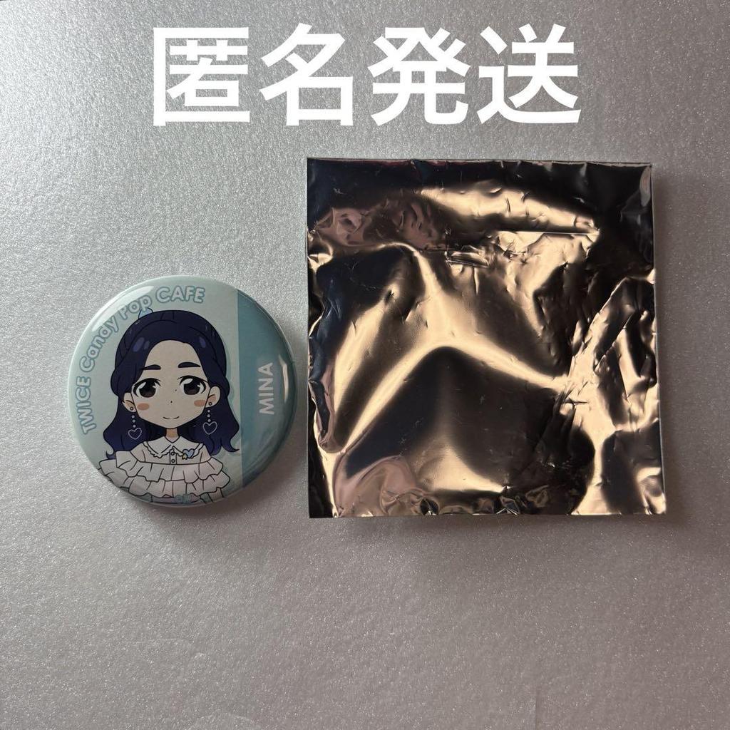 [USED] TWICE MINA Candy Pop CAFE Can Badge