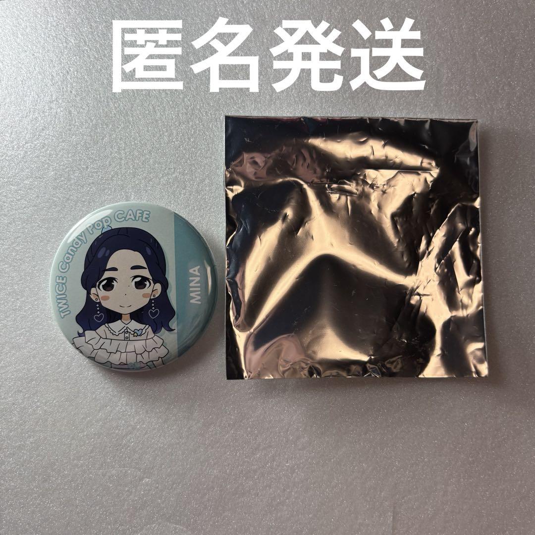 

[USED] TWICE MINA Candy Pop CAFE Can Badge