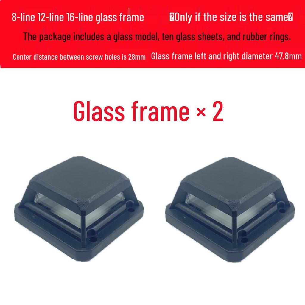 Lampshade Wire Window Frame Infrared Wall Sticker with Laser Head Glass Accessories