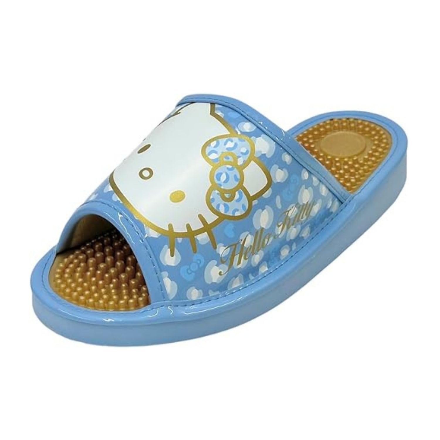 Sanrio Hello Kitty Health Sandals Slippers Relaxed Fit Saxophone Blue LL Multi-Corporation Women s (approx. 25cm) SA-4192G