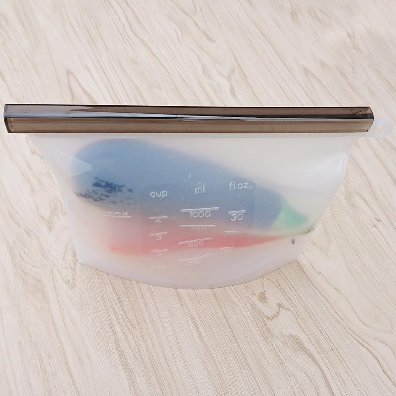 

Силиконовые пакеты для хранения продуктов от производителей — герметичные, сохраняющие свежесть кухонные принадлежности 1500ml