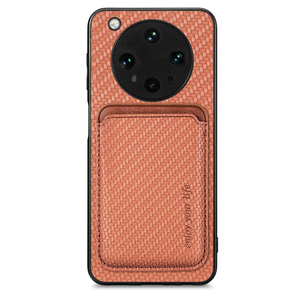 Für Oppo Find X8 Ultra 5G Hülle Magnetisch Abnehmbarer Kartenhalter Handy Rückseite